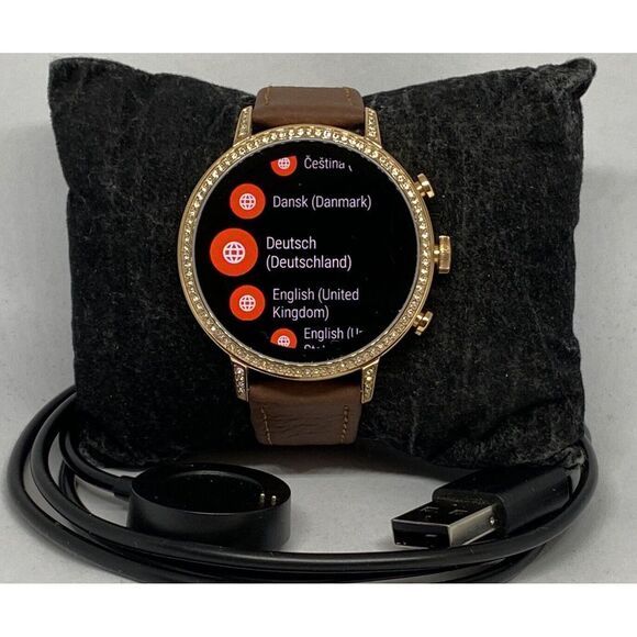 Fossil Gen 4 Authentic Digital Dial Smart Watch Custom Band FTW6015 LT310